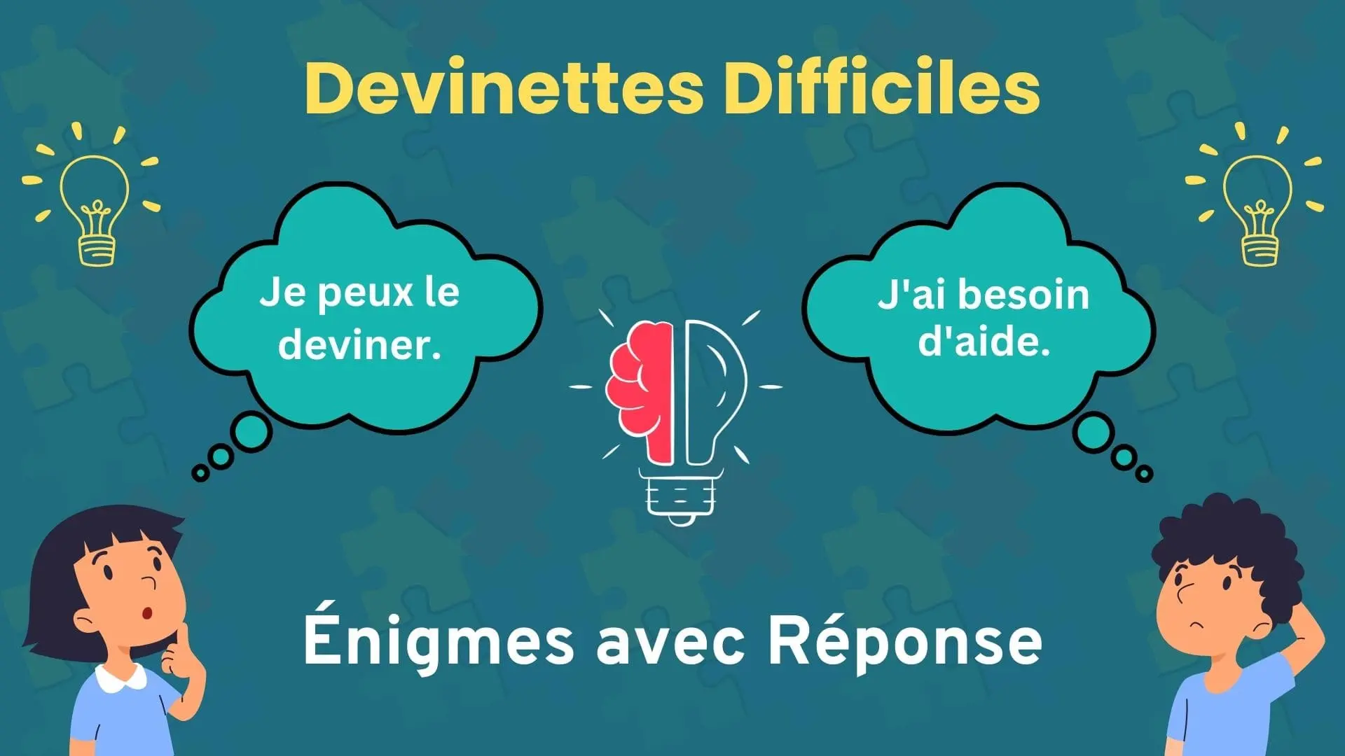 Devinettes Difficiles