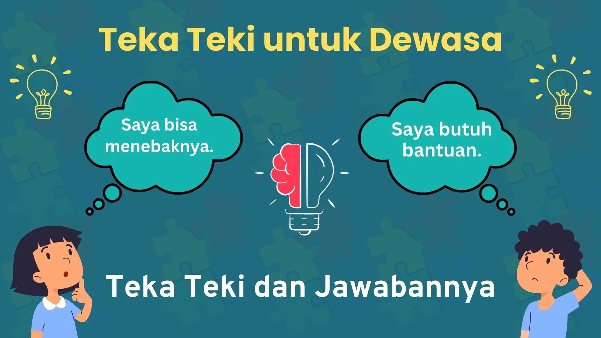 Teka Teki untuk Dewasa