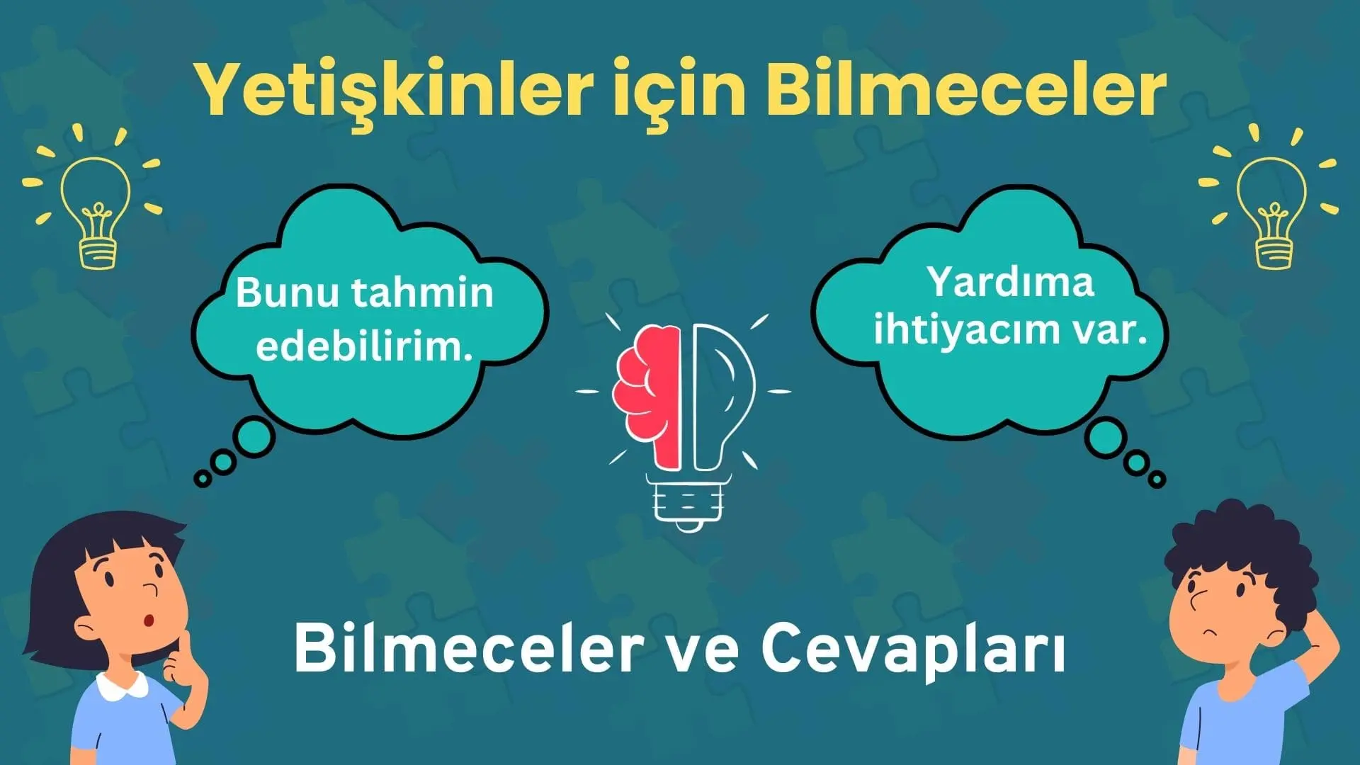 Yetişkinler için Bilmeceler