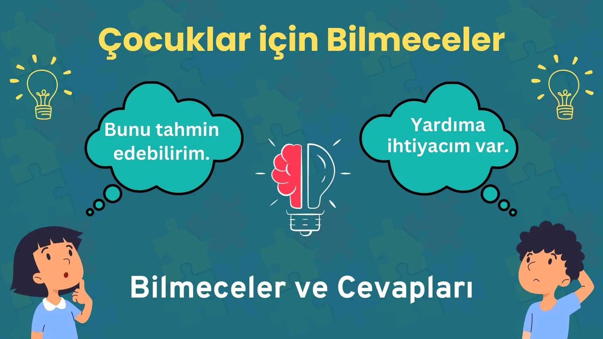 Çocuklar için Bilmeceler